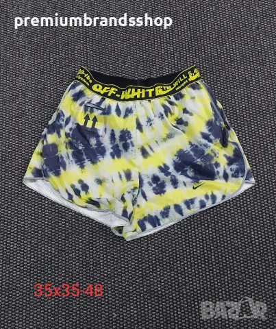 Nike Off white къси панталони дамски M