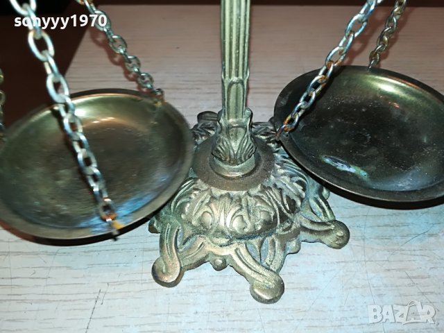 везни-мед/месинг-внос франция 0701231915, снимка 14 - Антикварни и старинни предмети - 39224368