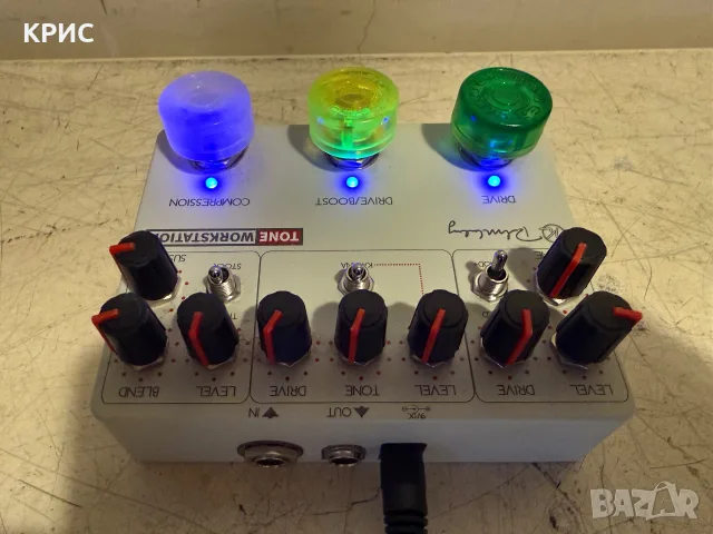Мултиефектен педал Keeley Tone Workstation USA, снимка 2 - Други - 55959761