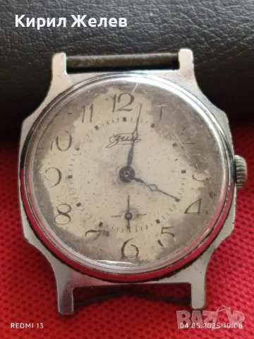 Стар механичен часовник мъжки ЗИМ СССР за части ремонт КОЛЕКЦИЯ 24958, снимка 6 - Антикварни и старинни предмети - 50149149