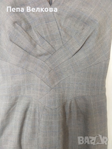 Стилна офис рокля, снимка 3 - Рокли - 36360465