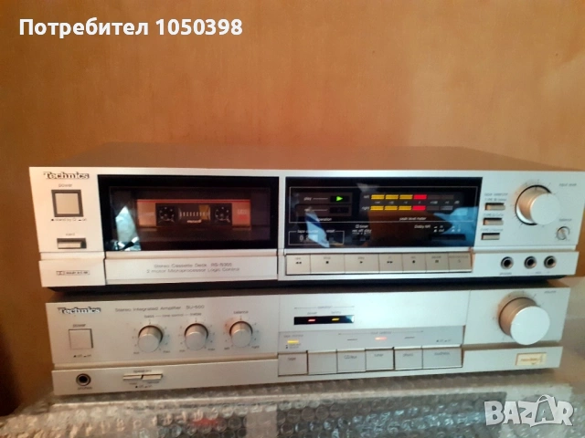 Усиловател Technics SU-500-Японски качествен-като нов