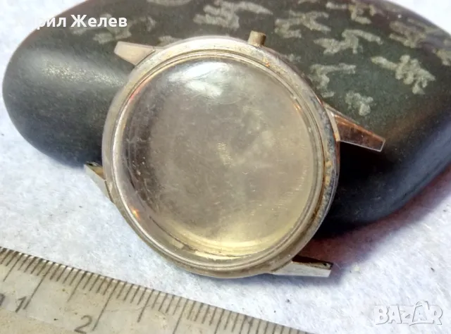 КОРПУС КАСА със СТЪКЛО и КАПАК от СТАР РЪЧЕН ЧАСОВНИК За ЧАСТИ РЕМОНТ КОЛЕКЦИЯ 49664, снимка 7 - Други - 48708117