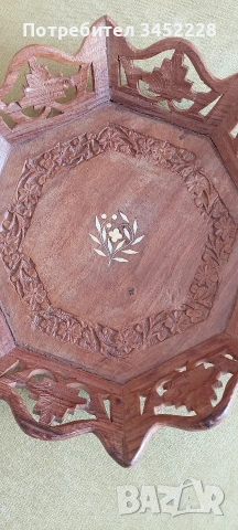 дърворезба пано за ценители 31см , снимка 3 - Декорация за дома - 53836341