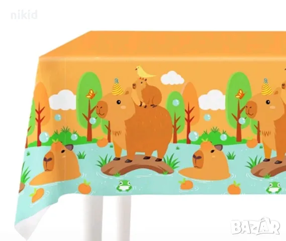 Капибара Capybara найлонова покривка за парти рожден ден