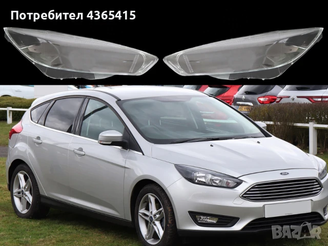 Стъкла за фарове на Ford Focus MK3 Facelift (2014-2018)