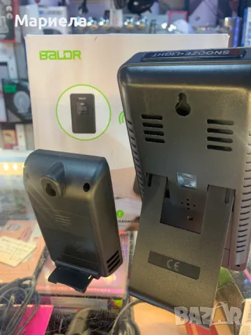 Цифрова метеорологична станция / Безжичен вътрешен външен термометър Хигрометър с 1 сензор, снимка 6 - Други стоки за дома - 47955972