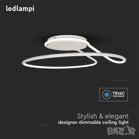 LED Плафониера 54W Бяла Димиране Неутрално Бяла Светлина, снимка 2 - Лампи за таван - 41186958