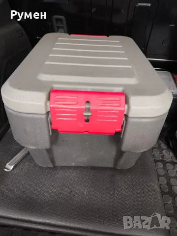 Кутия за транспортиране и съхранение RUBBERMAID Action Packer 35 - черна, снимка 2 - Къмпинг мебели - 56233780