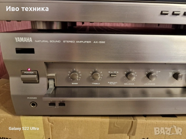 ,YAMAHA AX- 592/ TX-592 RDS, снимка 4 - Ресийвъри, усилватели, смесителни пултове - 53215488
