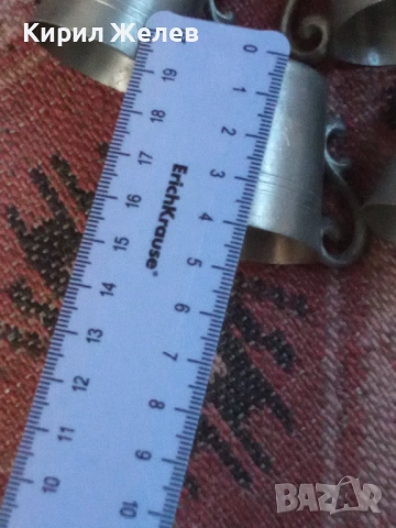 Стари малки метални чашки 53664, снимка 5 - Антикварни и старинни предмети - 53422568