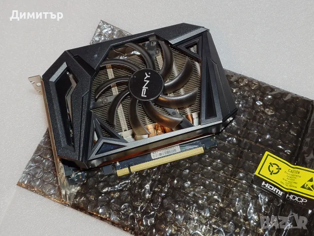 Видео карта GPU Palit GeForce GTX 1660Ti StormX 6GB GDDR6, снимка 2 - Видеокарти - 56155094