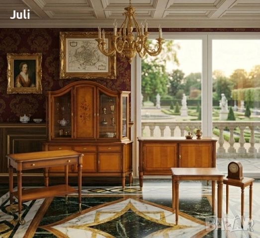 Комплект от масив-Стара череша, снимка 6 - Секции и витрини - 53725808