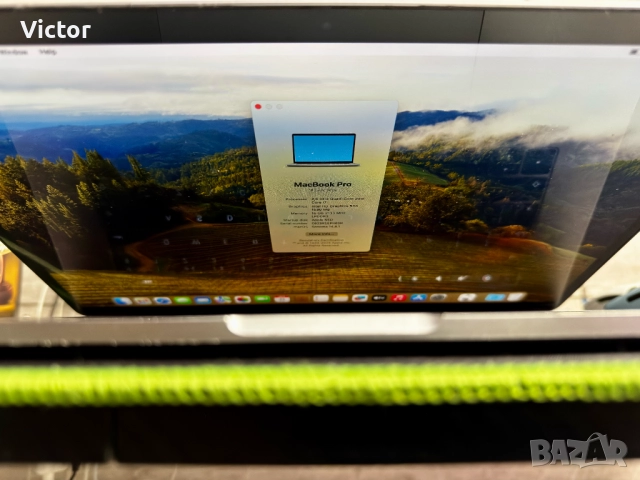 MacBook Pro 15-inch, 2016, 16 GB Ram, 256 GB SSD, A1707