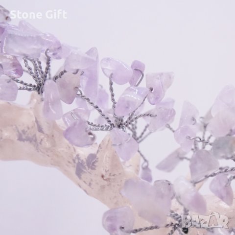 Дръвче Аметист, Подарък Жена, Подарък Коледа, Подарък Зодия, Идея Любов, снимка 6 - Други - 33090358