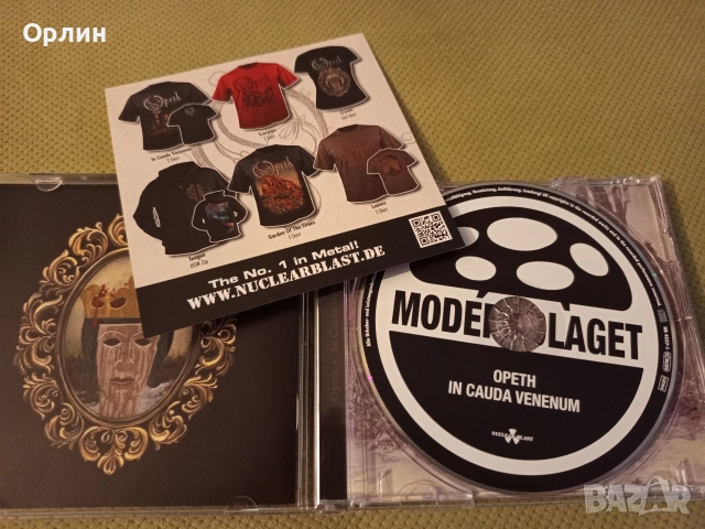 opeth - оригинален, снимка 3 - CD дискове - 52703029