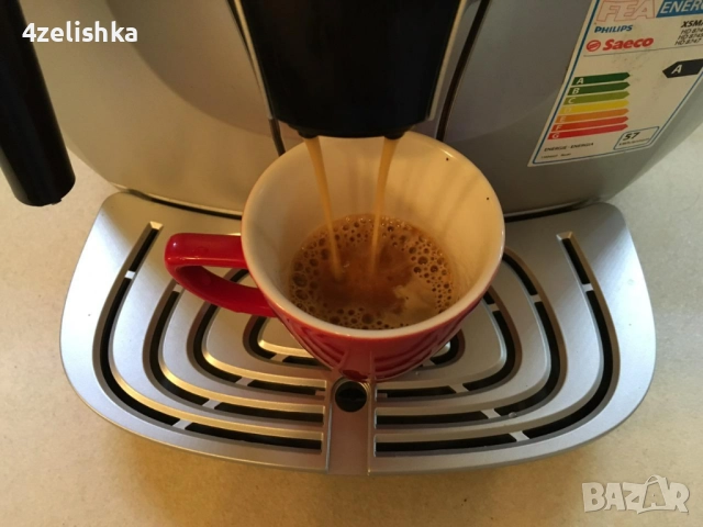 Saeco X Small - внос , неразличима от нова с консумативи, снимка 8 - Кафемашини - 52092419