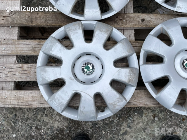 16 цола Тасове Skoda Octavia 1z0601147 Оригинал, снимка 3 - Аксесоари и консумативи - 52141153