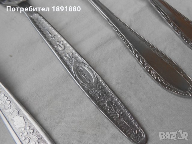 Руски вилици и лъжици СССР, снимка 5 - Прибори за хранене, готвене и сервиране - 34405346