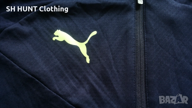 PUMA Individual Final 1/4 Zip Размер M мъжка блуза 19-60, снимка 4 - Спортни дрехи, екипи - 52683457