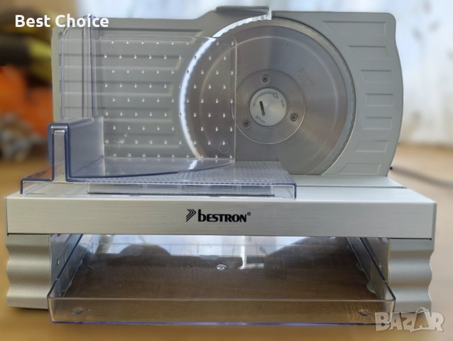 Електрическа резачка за храна Bestron AFS9018S - Колбасорезачка, снимка 7 - Други - 52907577