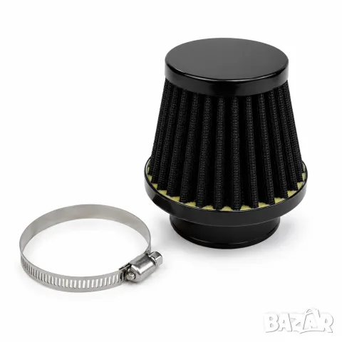Спортен въздушен филтър 48 mm с три адаптера черен, снимка 3 - Аксесоари и консумативи - 55866389