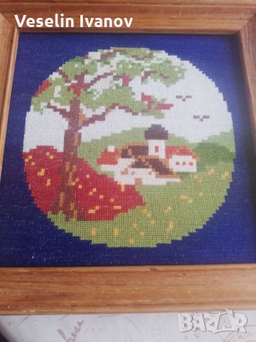Гоблени с рамка 4 броя , снимка 7 - Гоблени - 35976364