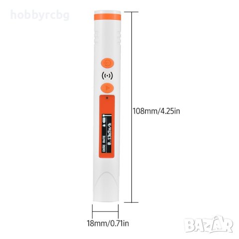 Детектор за ядрена радиация писалка x y β лъч Брояч на Гайгер, снимка 7 - Друга електроника - 41537191