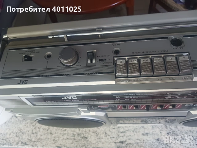 Радиокасетофон JVC RC 680, снимка 5 - Радиокасетофони, транзистори - 50839910