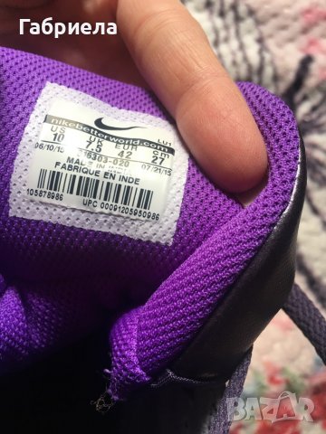 Лилави оригинални кецове Найк/Nike, снимка 5 - Кецове - 40139614