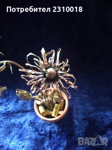 Сувенир цвете от гилзи, снимка 4 - Други ценни предмети - 40951570