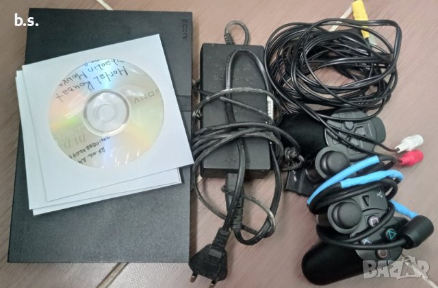 Профилактиран Playstation 2 slim с три игри (DVD - R) и FCMB , снимка 2 - PlayStation конзоли - 44474446