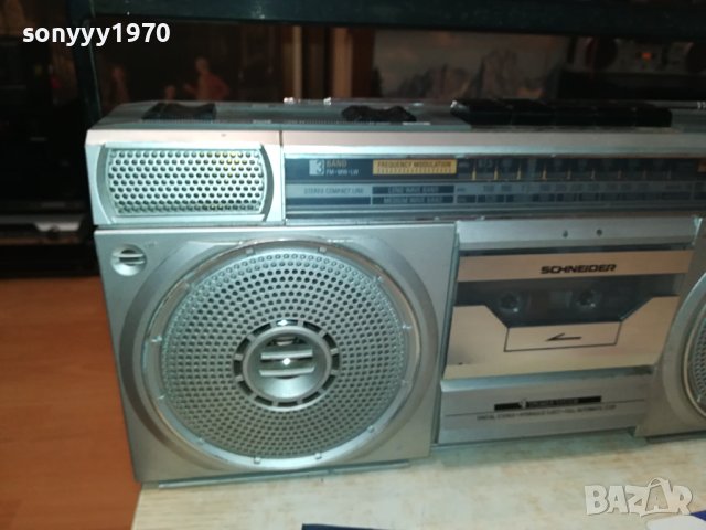 SCHNEIDER TR1821-MADE IN AUSTRIA 2008231138LNV, снимка 6 - Радиокасетофони, транзистори - 41909038