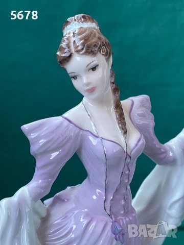 Порцеланова статуетка ,,Coalport”, снимка 3 - Статуетки - 53814785