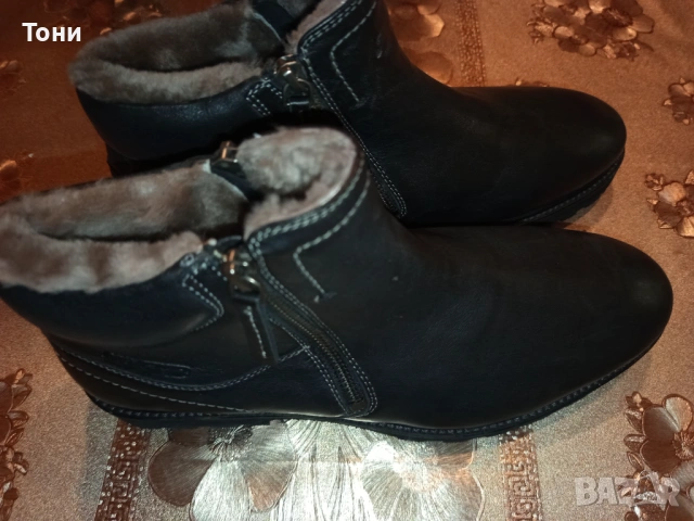 SALAMANDER Оригинал Нови Мъжки Боти Изцяло от Естествена Кожа 43