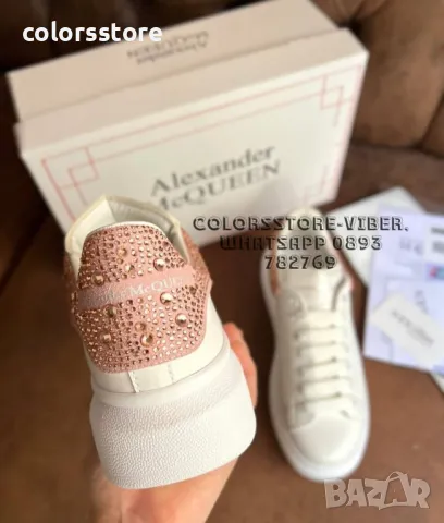 Дамски кецове Alexander McQueen-Br14U, снимка 2 - Кецове - 47401782