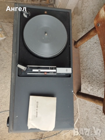  ГРАМОФОН НОВ в КАШОН 1979г.!, снимка 2 - Грамофони - 53486944