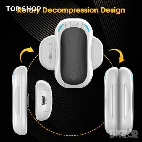 Нов комплект от 2 броя Акумулаторни нагреватели за ръце 5200mAh Подарък, снимка 4 - Друга електроника - 49945193