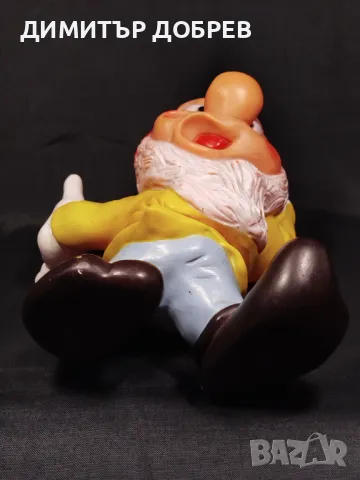 СТАРА РЕТРО ГУМЕНА ИГРАЧКА КУКЛА ДЖУДЖЕ DISNEY ITALY, снимка 7 - Колекции - 49182814