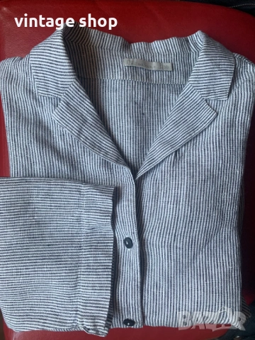 Ленена риза райе, снимка 3 - Ризи - 53735089