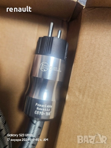 Продавам захранващ кабел KRELL CRYO, снимка 3 - Други - 53129341