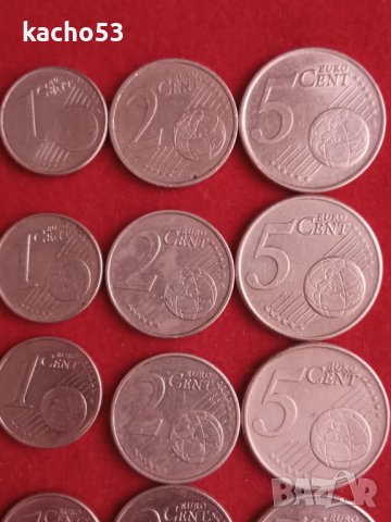 1,2 и 5 евро цента/лепта / Гърция, снимка 6 - Нумизматика и бонистика - 44369900