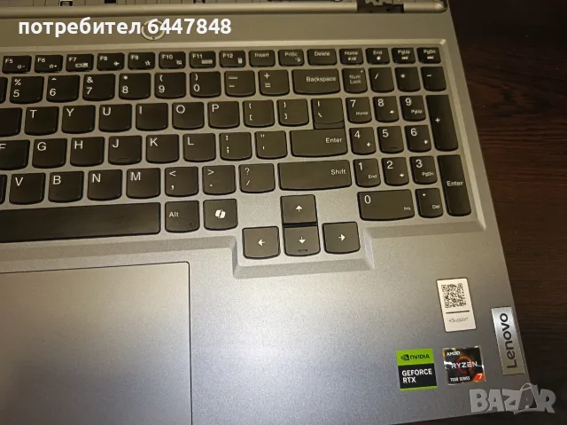 Lenovo LOQ 15 клавиатура ОРИГИНАЛНА (КОД 9), снимка 2 - Части за лаптопи - 56247186