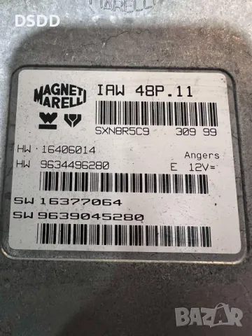 Компютър двигател / ECU IAW48P.11 за Peugeot 406 2.0i, снимка 2 - Части - 49312918