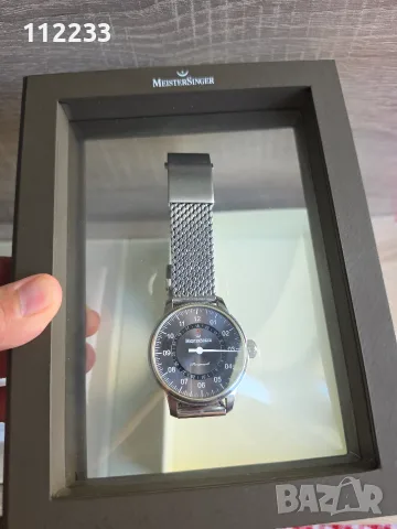 БАРТЕР MeisterSinger Perigraph Automatic 43mm, снимка 5 - Мъжки - 55789748