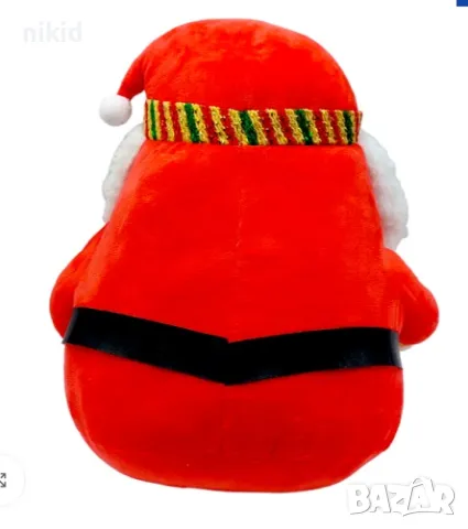 Дядо Коледа голям плюшен плюшена играчка, снимка 2 - Плюшени играчки - 48392051