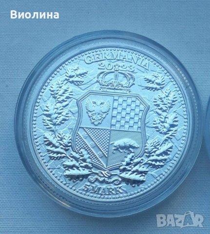 Сребро 1 OZ 2023 Германия , снимка 2 - Нумизматика и бонистика - 41741749