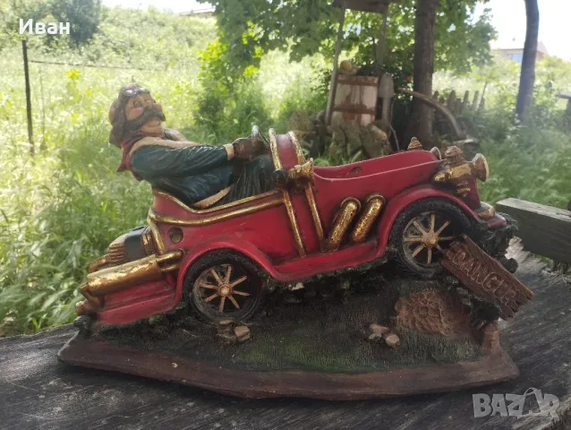 Ретро гипсова Поставка за вино 