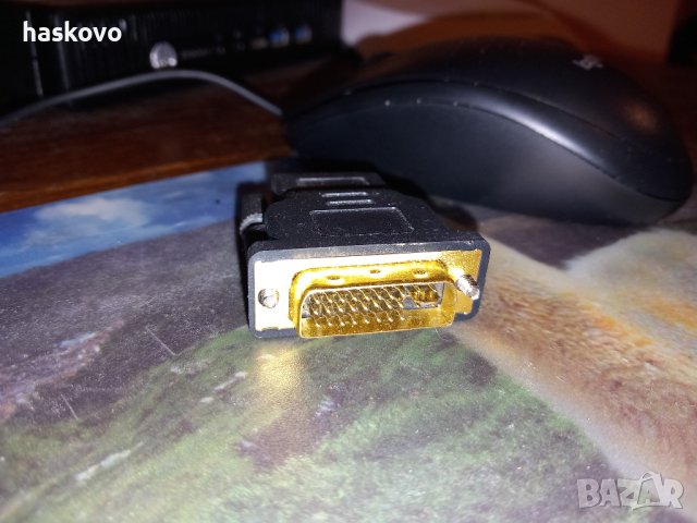 Букса преходник от HDMI към DVI, снимка 2 - Други - 17503325
