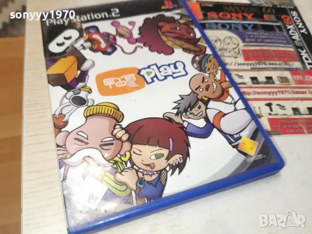 SONY PS2 EYE TOY PLAY GAME 2309261911H2E8R, снимка 3 - Игри за PlayStation - 56200957